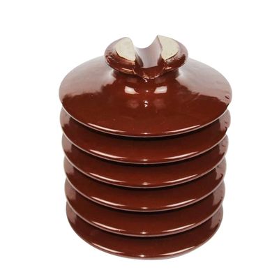 Ligne de transmission de Pin Type Insulator For Overhead de porcelaine de 11KN 33KV
