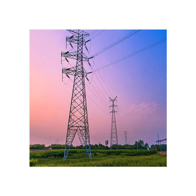 Angle 10kV en acier avec la tour de transport de l'énergie 750kV