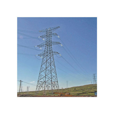 Angle 10kV en acier avec la tour de transport de l'énergie 750kV