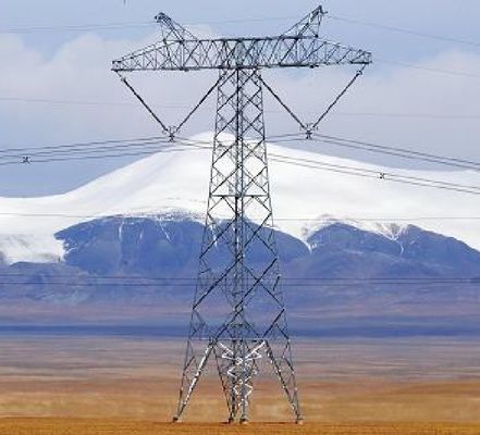 Ligne de transmission électrique en acier d'angle de tension élevée tour JIS H8641