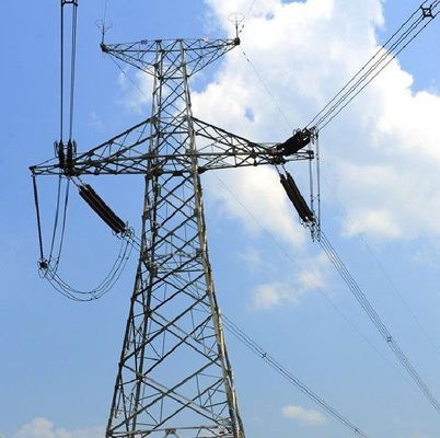Ligne de transmission électrique en acier d'angle de tension élevée tour JIS H8641