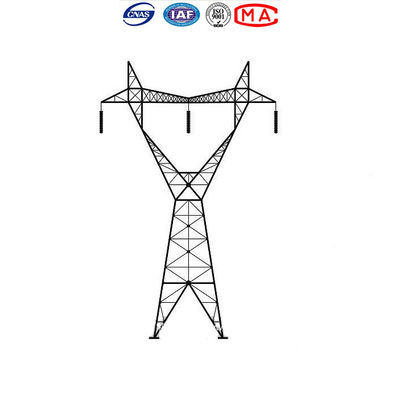 Tour galvanisée de l'immersion chaude Q235 Electric Power pour la ligne aérienne