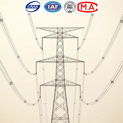 Tour galvanisée de l'immersion chaude Q235 Electric Power pour la ligne aérienne