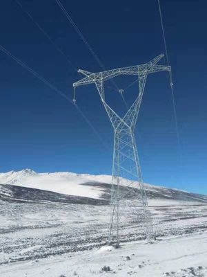 10 - tour en acier d'angle de 500kv HDG pour la ligne de transmission