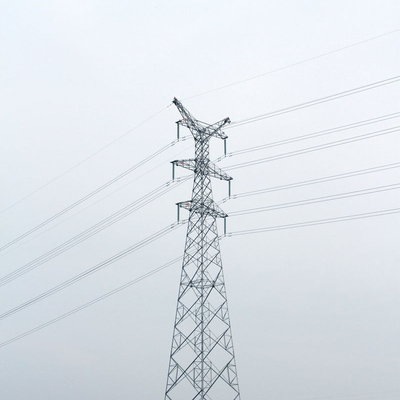 Ligne de transport d'énergie de la galvanisation 132kv d'immersion chaude tour