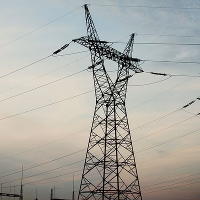 Ligne de transport d'énergie de la galvanisation 132kv d'immersion chaude tour