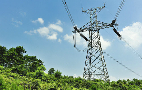 Tour en acier galvanisée de transport d'énergie de Q345B A572