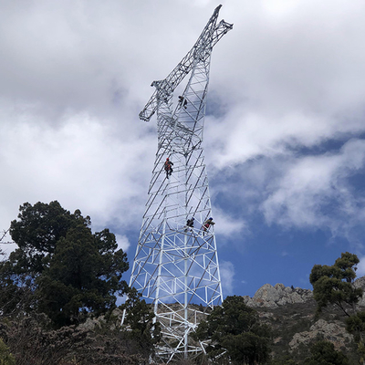 L'immersion chaude galvanisée pêchent le fer 10 - ligne aérienne tour de la transmission 500kV