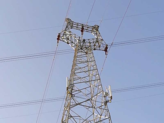 Acier 11 d'angle de HDG ligne de transmission 35 220 330 500kV tour