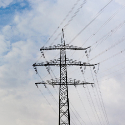 L'immersion chaude de JIS H8641 a galvanisé la ligne aérienne tour de transmission
