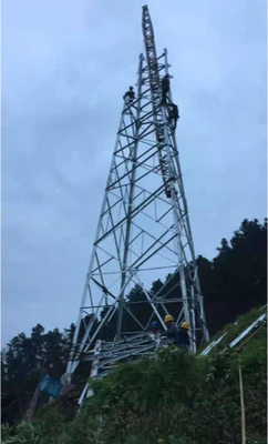 Tour en acier à jambes de transmission du trellis 4 Q345