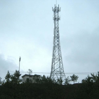 tour en acier de trellis GSM de télécommunication autosuffisante de 76m