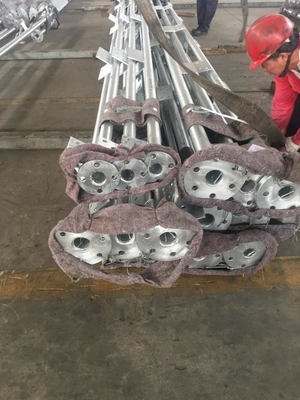Tour autosuffisante de trellis de jambes de l'acier 3 de colère d'OEM pour la télécommunication