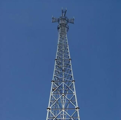mât d'antenne télescopique de 138kv HDG pour le service de service