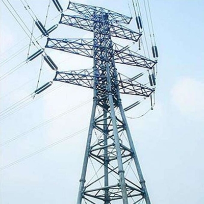 Ligne de transmission acier galvanisé Q355/Q255 Guy Wire Tower