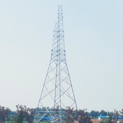 Tour en acier galvanisée autosuffisante à jambes de la télécommunication 4