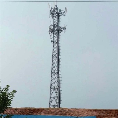 Tour 3/4 d'antenne en acier tubulaire à jambes de télécom de HDG