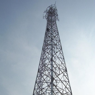 ASTM A123 galvanisés treillagent la tour en acier de télécom d'angle tubulaire