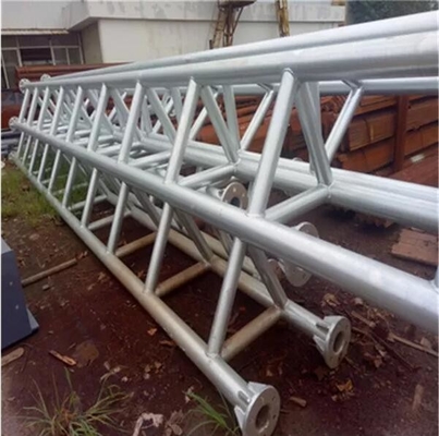 Tour tubulaire en acier galvanisée de télécom de trellis de 25m
