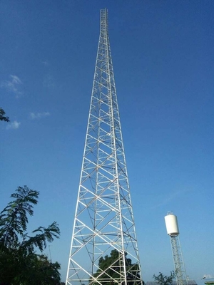Acier angulaire autosuffisant à jambes de tour de communication quatre pour la télécommunication
