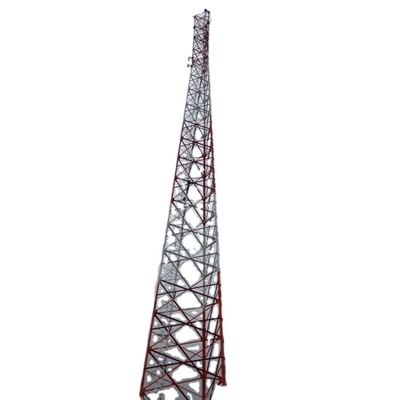 Immersion chaude angulaire de jambes en acier de la tour 4 de la télécommunication Q420 galvanisée et accessoires