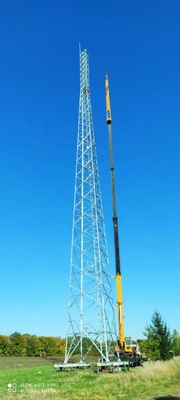 Matériel en acier de la tour Q255 de télécommunication de trellis d'antenne