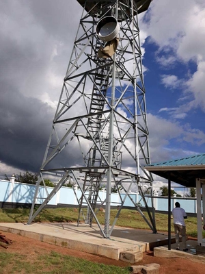 Matériel en acier de la tour Q255 de télécommunication de trellis d'antenne