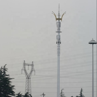 tour unipolaire de fer de télécom de 20m pour la télécommunication