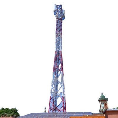 Appui en acier d'individu de tour de télécom de galvanisation du RDS RDU